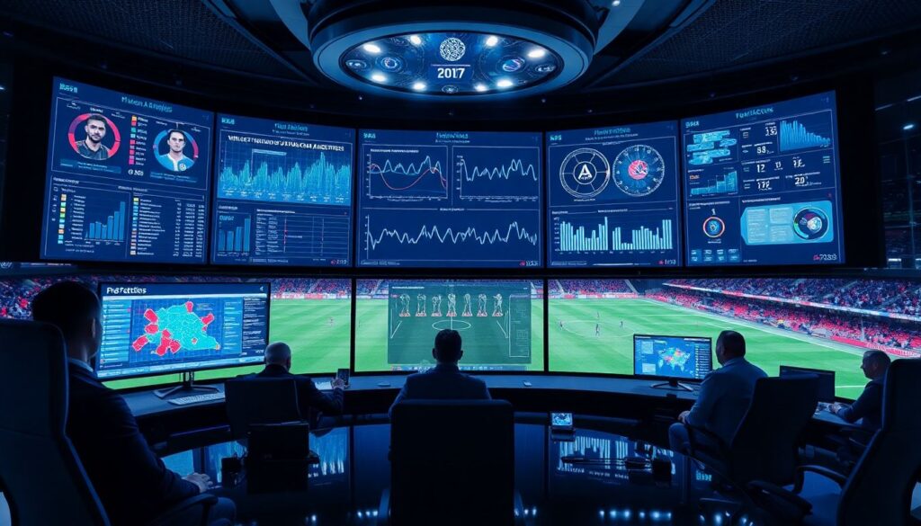 Показы эффективности игроков в центральных матчах - иллюстрация