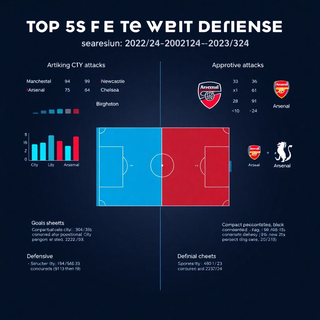 Сравнение топ-5 атак и топ-5 оборон чемпионата: кто сильнее