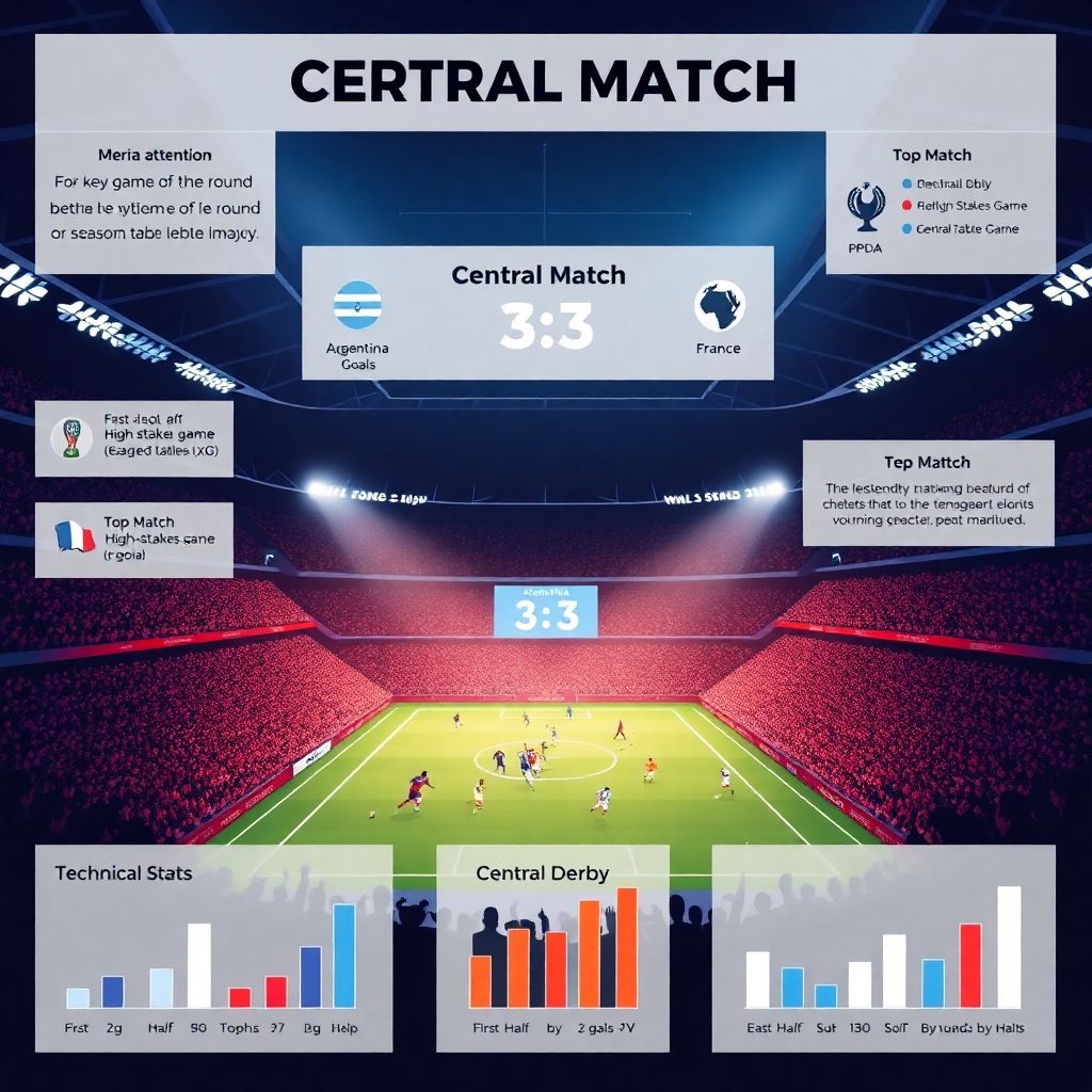 Факты о центральных матчах: рекорды и ключевые цифры в футболе